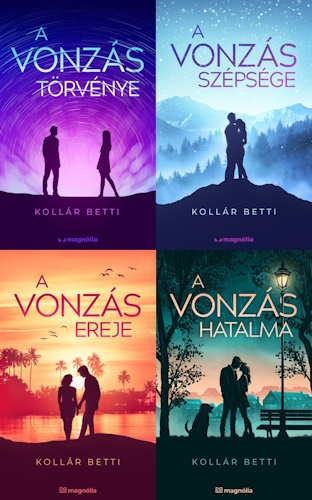 A vonzás törvénye könyvsorozat borítóképe