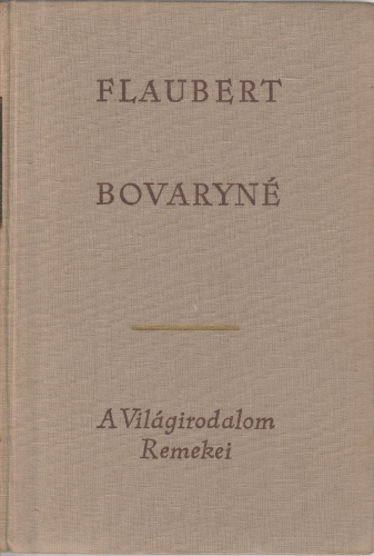 Gustave Flaubert Bóváryné