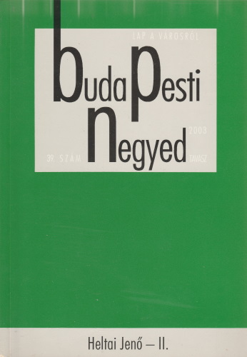 Budapesti negyed 2003. tavasz