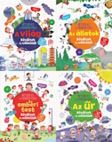4db-os Nyisd ki és fedezd fel gyermek ismeretterjesztőkönyvcsomag