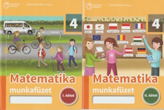 Matematika munkafüzet 4. osztályosoknak I-II.