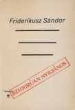 Friderikusz Sándor: Szigorúan nyilvános