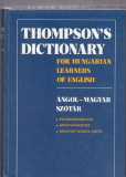 Thompson's ​Dictionary for Hungarian Learners of English / Angol-magyar szótár